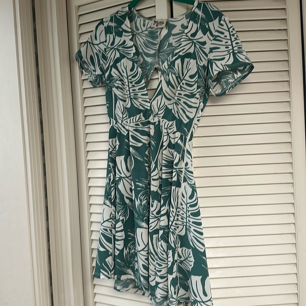 Show Me Your Mumu leaf print dress